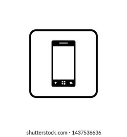 Mobile phone. Smartphone icon. Call icon 
