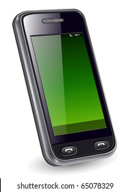 Mobile phone, smartphone original design, vector illustration.