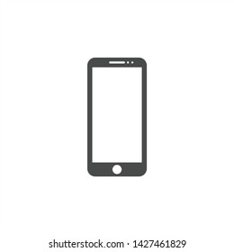 Mobile phone, smartphone - Vector icon isolated on white background
