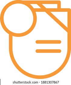 mobile phone style line icon vector for web