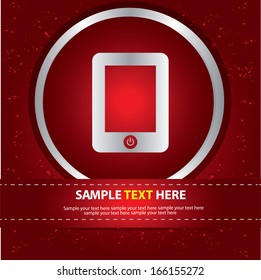 Mobile phone symbol,vector