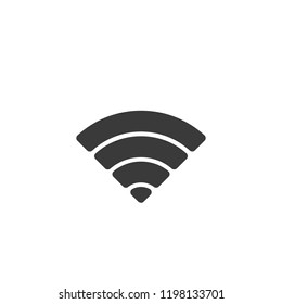 Mobile phone system icons. Wifi signal strength, battery charge level. Vector illustration.