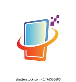 Mobile Phone Technology Logo Design