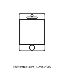 Mobile Phone Trendy Vector Icon