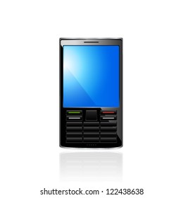 Mobile phone. Vector