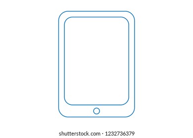 Smart Phone Icon Modern Flat Design Stock Vector (Royalty Free ...