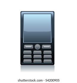 Mobile phone. Vector