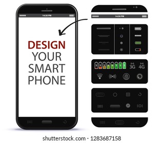 Mobile Phone Vector Design Elements 