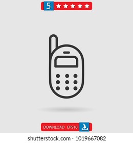 mobile phone vector icon