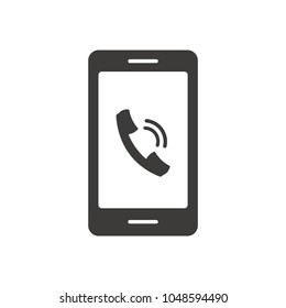 Mobile phone vector icon