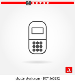 mobile phone vector icon