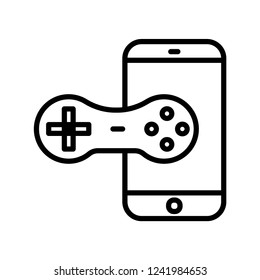 Mobile phone vector icon