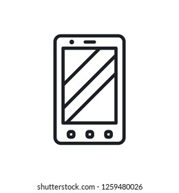 mobile phone vector icon