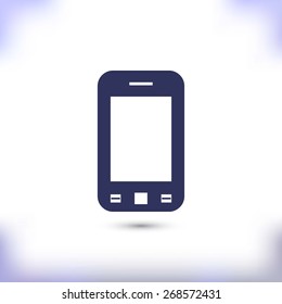 mobile phone vector icon