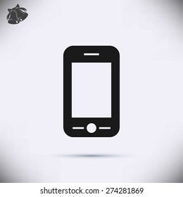 mobile phone vector icon