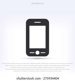 mobile phone vector icon
