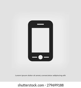 mobile phone vector icon