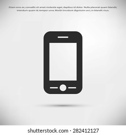 mobile phone vector icon