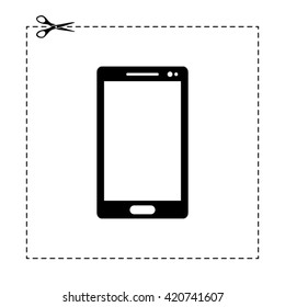 mobile phone vector icon