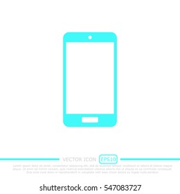 Mobile phone vector icon