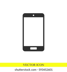 Mobile phone vector icon