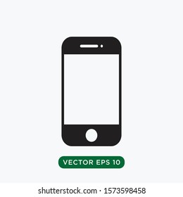 mobile phone vector icon design concept