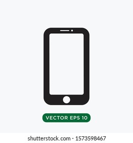 mobile phone vector icon design concept