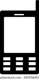 mobile phone vector icon eps 10 