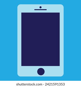 Icono vectorial del teléfono móvil. signo plano relleno para concepto móvil y diseño web. Icono simple sólido del Smartphone. Símbolo de teléfono celular, ilustración de logotipo. Archivo EPS 18.