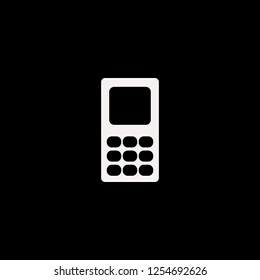 Mobile phone vector icon. flat Mobile phone design. Mobile phone illustration for graphic 