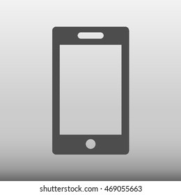 Mobile Phone Vector Icon Illustration