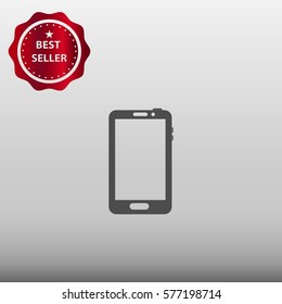 Mobile Phone Vector Icon Illustration
