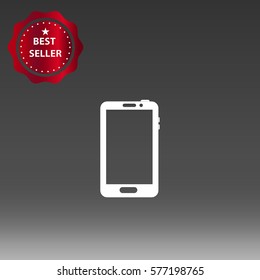 Mobile Phone Vector Icon Illustration