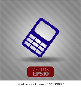 Mobile Phone vector icon or symbol