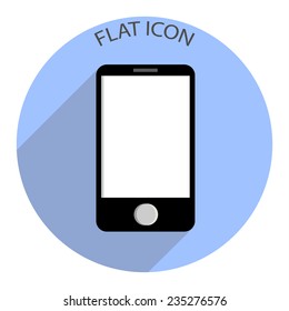 Mobile phone. Vector illlustration