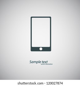 Mobile phone. Vector illustration