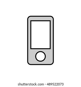 Mobile phone. Vector illustration