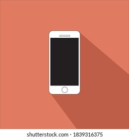 Mobile phone vector image icon 