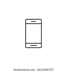 Mobile Phone vector line icon icons design