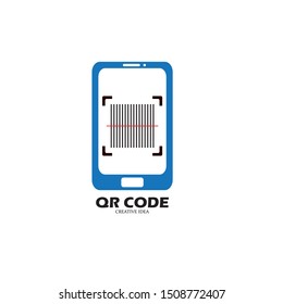 Mobile phone vector logo design template
