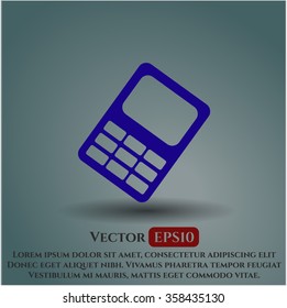 Símbolo vector de teléfono móvil