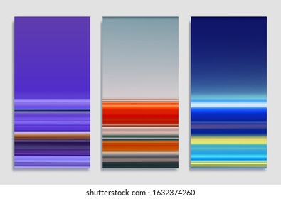 Mobile phone wallpaper or package cover design. Colorful gradient background. 