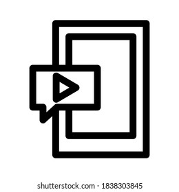 Handyspielsymbol oder Logo einzeln auf Zeichen, Vektorgrafik - hochwertige Vektorsymbole mit schwarzem Hintergrund
