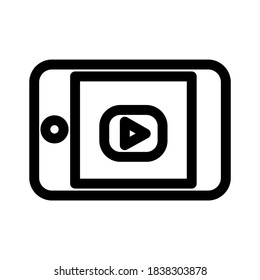 icono de juego móvil o logotipo símbolo de signo aislado ilustración vectorial - iconos vectoriales de estilo negro de alta calidad
