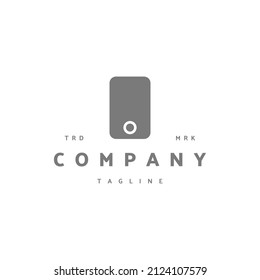 Mobile premium icon sign symbol. Hipster vintage logo design vector illustration