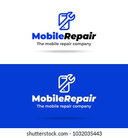 Mobile Repair Logo Concept