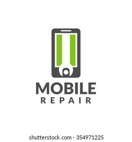 Mobile Repair Logo Template
