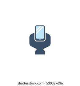 Mobile Repair Vector Logo Design Element