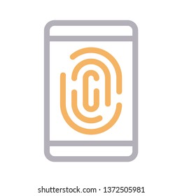 mobile scan color line