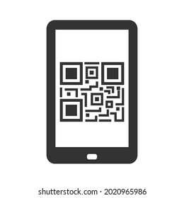 mobile scanning bar code icon design